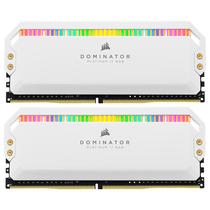 Memoria Ram Corsair Dominator Platinum RGB DDR4 16GB (2X8GB) 3200MHZ - Branco (CMT16GX4M2E3200C16W)
