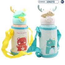 Garrafa Termica Infantil Hengda HD10054 de 500ML - Varios Designs