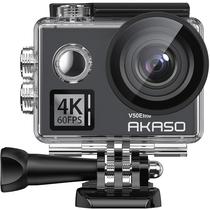 Camera de Acao Akaso V50 Elite - 4K - 20MP - 8X Zoom - Wi-Fi - Cinza