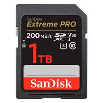 Cartao de Memoria SD Sandisk Extreme Pro 1TB 200MB/s - SDSDXXD-1T00-GN4IN