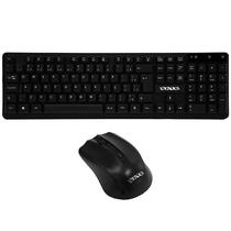 Kit Teclado Satellite + Mouse AK-741G Wireless 2.4GHZ - Preto