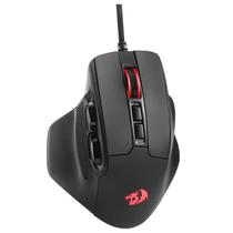 Mouse Gaming Redragon M806-RGB Bullseye 12400DPI Ajustavel/7 Botoes - Black