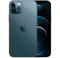 iPhone Semi Novo 12 Pro 128GB Blue -Grade A (Americano) Info-Bateria