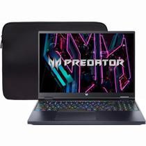 Notebook Gaming Acer Predator Helios 16 PH16-71-93FR i9-13900HX 2.2GHZ/ 16GB/ 1TB SSD/ 16" LED 2560X1600 240HZ/ RTX4080 12GB/ RJ-45/ Backlit Keyboard/ Black/ W11H