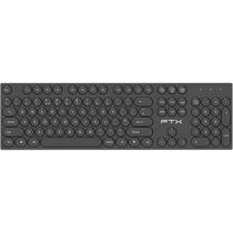 Teclado Sem Fio FTX K22 Espanhol USB - Preto