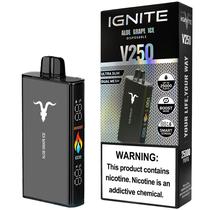 Vaper Descartavel Ignite V250 5% Nicotina 25000 Puffs - Aloe Grape Ice