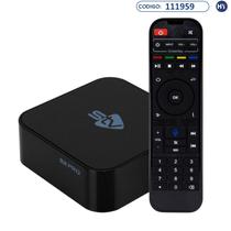 Receptor STV S2 Pro 6K Ultra HD com Iptv/Fta de 32GB + 2GB Ram - Preto