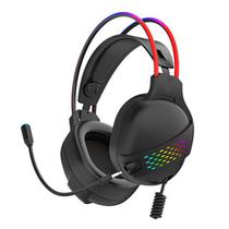 Fone P2 c/Mic Sate GH-533 Gaming RGB Black