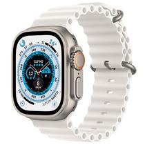 Relogio Smartwatch HW68 Ultra Oceam Band Branco 49MM