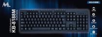 Teclado Mtek KB-8188M USB Portugues Preto