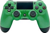 Controle Sem Fio Play Game Dualshock para PS4 - Green Mesh (Caixa Feia)