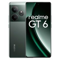 Smartphone Realme GT6 RMX3851 5G 256GB 12GB Ram Dual Sim Tela 6.78" - Verde (Anatel)