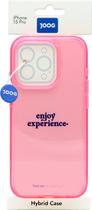 Case Joog para iPhone 15 Pro Transparent Pink