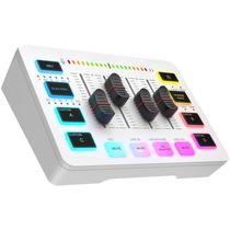 Mixer Fifine Ampligame Gaming Mixer SC3 RGB - Branco