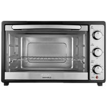 Forno Eletrico Mondial Grand Family II FR-52 de 52L/1800W/220V - Preto/Prata