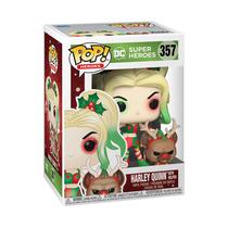 Funko Coleccionables Pop Super Heroes DC Harley Quinn With Helper 357