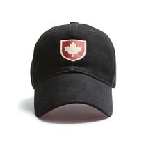 Red Canoe Brands Cap Canada Shield U-CAP-CS-01-BK
