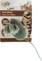 Brinquedo de Pelucia para Gatos Afp Snow Mouse 2104 Cinza