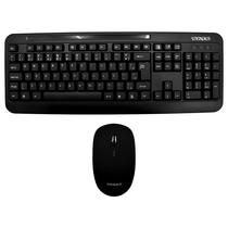 Teclado Satellite + Mouse AK-725G Wireless 2.5GHZ Port - Preto