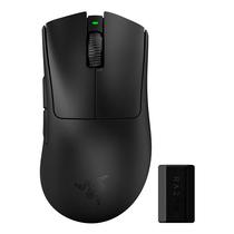 Mouse Gamer Razer Deathadder V3 Pro RZ01-04630300-R3WL 30000 Dpi Wireless + Hyperpolling Dongle - Preto