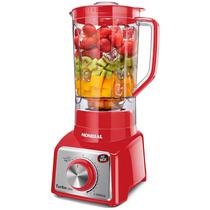 Liquidificador Mondial Turbo Inox L-1000RI - 1000W - 3L - 220V - Vermelho