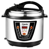 Panela de Pressao Eletrica Quanta QTPE200 900 Watts 5 Litros 220V ~ 50/60HZ - Prata/Preta