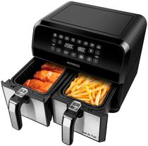 Fritadeira Eletrica Sem Oleo Mondial Dual Air Fryer AFD-01-Bi 2200W 220V/60HZ - Preto