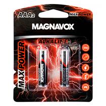 Pilha Alcalina Magnavox Max Power MP05111/M0 AAA - 2 Unidades
