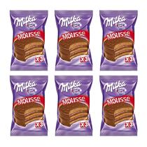 Alfajores Milka X3 c/6 Mousse Pret