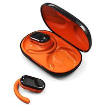 Fone de Ouvido Sem Fio G-Tide OWS1 com Bluetooth e Microfone - Preto/Laranja