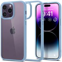 Spigen Capa iPhone 14 Pro Max Crystal Hybrid Blue ACS04640 Tpu + PC Transparente+Azul