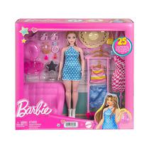 Kit de Juego Mattel Barbie Clothes With Closet Accessories HPL78