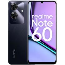 Smartphone Realme Note 60 RMX3933 Dual Sim de 128GB/4GB Ram de 6.74" 32MP/5MP - Marble Black (Anatel)