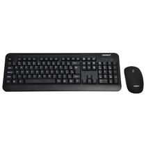 Kit Teclado + Mouse Sem Fio Satellite AK-725G Espanhol - Preto