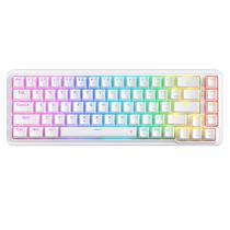 Teclado Gamer Redragon Nova K709W RGB Layout 65% - Branco