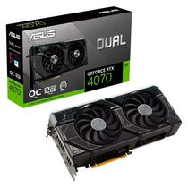 Placa de Video Asus Dual Oc Nvidia Geforce RTX 4070 12GB GDDR6X- 90YV0IZ2-M0AA00