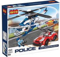 Cogo Police High Speed Pursut - 4163 (229 PCS)