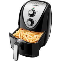 Mondial Freidora Air Fryer Grand Family Inox AFN-50-Ri 220V/ 60HZ Rojo/Plata