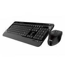 Kit Teclado Quanta + Mouse Wireless QTKTM1600 2.4GHZ (Portugues) - Preto