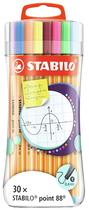 Caneta Fineliner Stabilo Point 88 0.4MM 8830-4 (30 Cores)