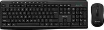 Teclado e Mouse Sem Fio FTX FTXGK300 - Preto (Portugues)