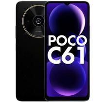 Smartphone Xiaomi Poco C61 Dual Sim de 64GB/4GB Ram de 6.71" 8+2MP/5MP - Dust Black (India)