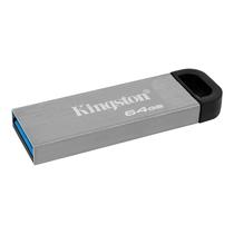 Pendrive Kingston Datatraveler Kyson 64GB (DTKN) USB 3.2  Prata