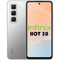 Smartphone Infinix Hot 50 X6882 NFC Dual Sim de 256GB/8GB Ram de 6.78" 50MP/8MP - Titanium Grey