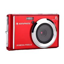 Camera Digital Agfaphoto Realishot DC5500 - 24MP - Tela 2.4" - Vermelho