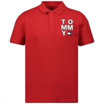 Camiseta Tommy Hilfiger Polo Masculino M/C KB0KB05430-XA9-00 14 Racing Red