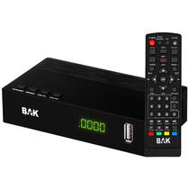 Conversor de TV Digital Isdb-T BAK BK-2023 / Full HD / HDMI / USB / Bivolt - Preto