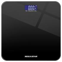 Balanca Digital Megastar CR3350 para Peso Corporal Suporta Ate 180 KG - Preto