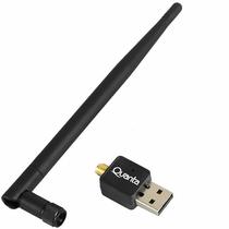 Adaptador USB Wireless Quanta QTAA150 / 150MBPS / 2.4GHZ - Preto