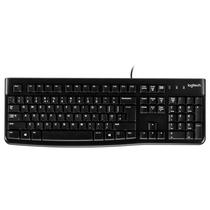 Teclado Logitech K120 USB / Ingles  Preto (920-002478)